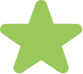 Green star emoji on a white background